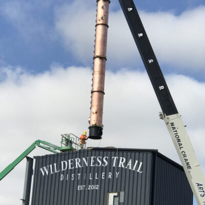 Wilderness Trail Distillery - Installation of 36" Continuous Beer Still System -Danville, KY