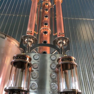 Flying Ace Distillery - 12" Copper Continuous Bourbon System - Lovettsville, VA