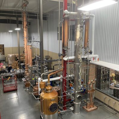 Southern Distilling Co. - 14" Continuous Beer Still System and 18" SS Continuous Column – Statesville, NC