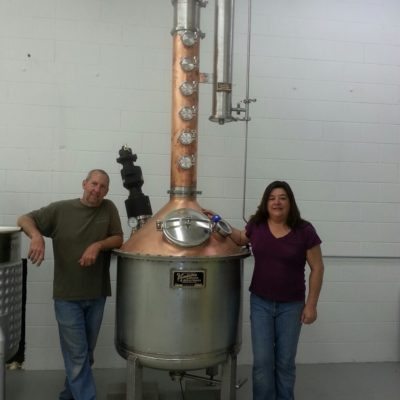 Lake George Distilling Company - 100 Gallon Copper and Stainless Steel Batch Still - Queensbury, NY