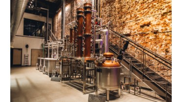 Archetype Distillery Makes Gin and Vodka From Wine Grapes in a Historic Broadway Theater