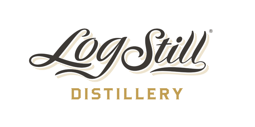 log still distillery logo